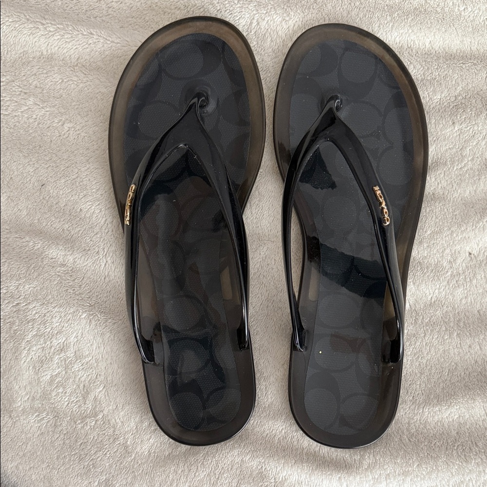 Coach Black Sandals for Women